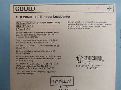 gould electrical box compatibility|gould gqf20mb breaker.